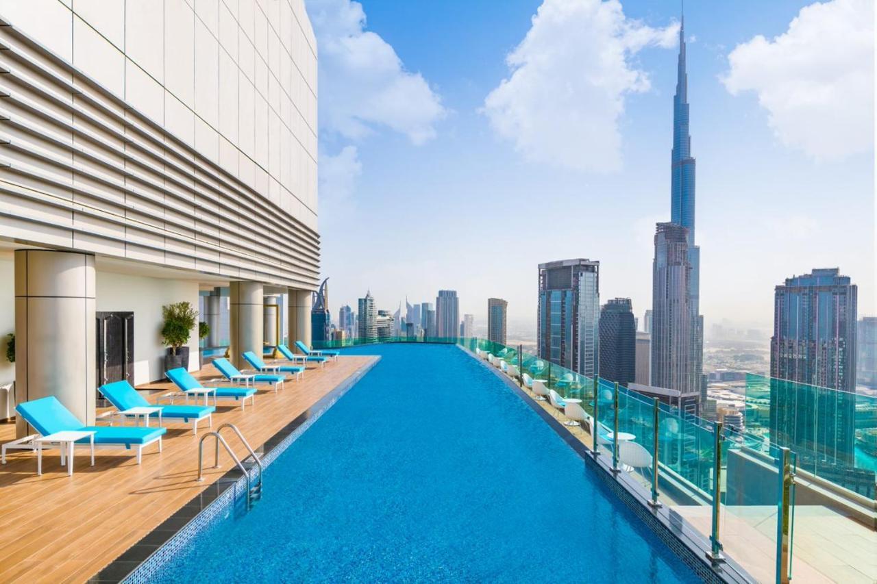 Paramount Hotel Midtown Dubai Exterior foto